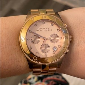 Marc by Marc Jacobs Rose Gold Watch